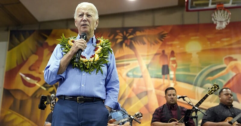 biden maui wildfire