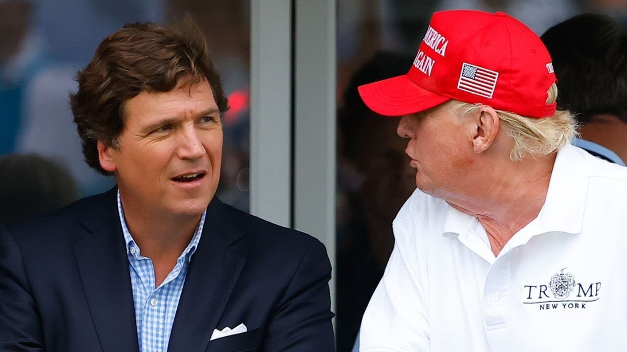 Trump and Tucker Carlson