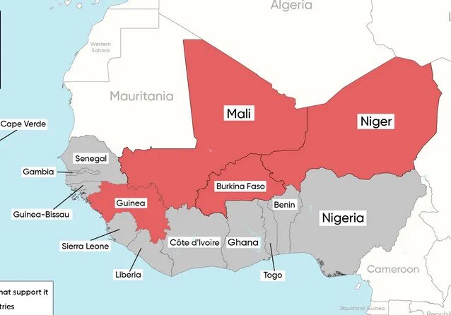 Click to enlarge Niger and Surround