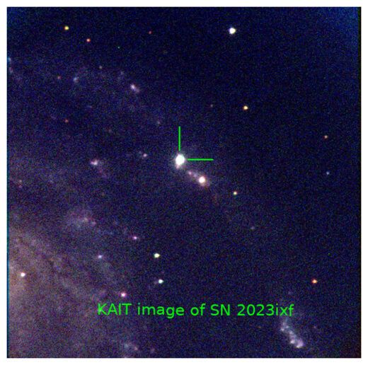 supernova SN 2023ixf