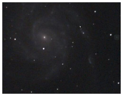 photo of the Pinwheel Galaxy