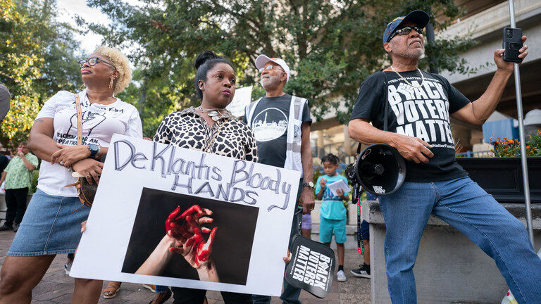 Click to enlarge rally against white supremacy