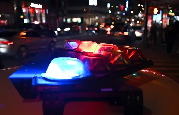 Photo of police lights