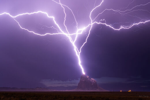 lightning strike