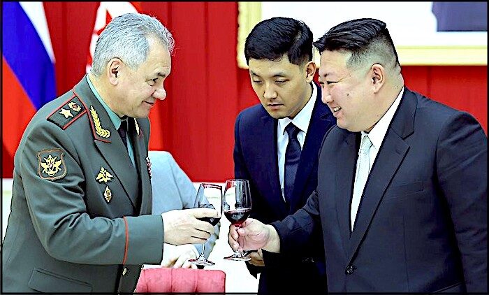 Click to enlarge Kim and Shoigu