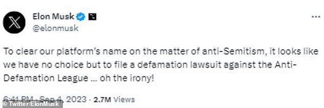 Click to enlarge musk sues ADL