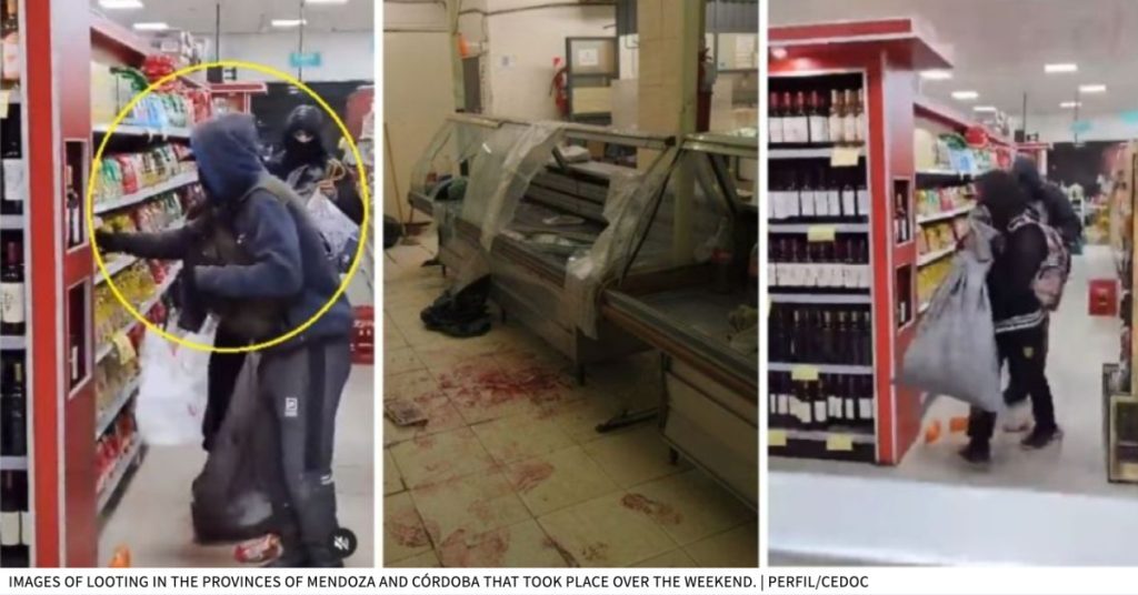 looting in argentina
