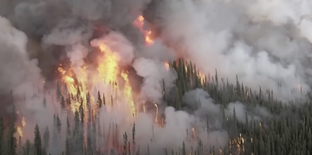 quebec forest fire