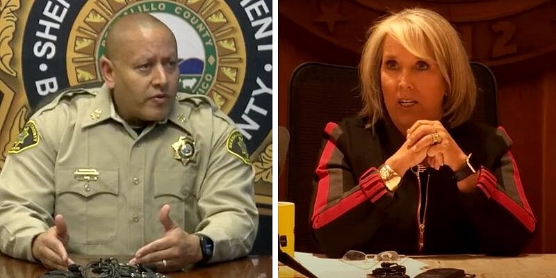 Sheriff John Allen sheriff governor New Mexico