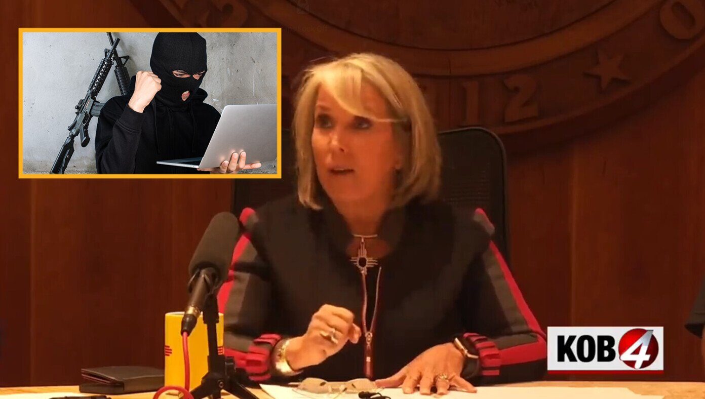 New Mexico Governor Michelle Lujan Grisham satire