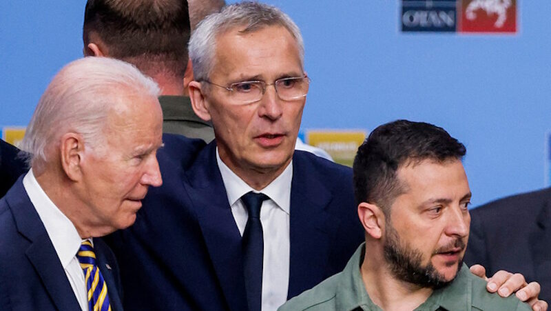 Biden zelensky stoltenberg nato