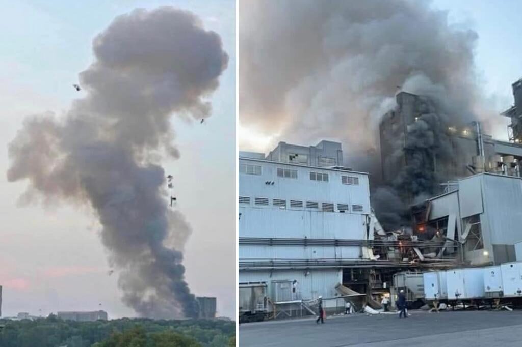 food plant fire