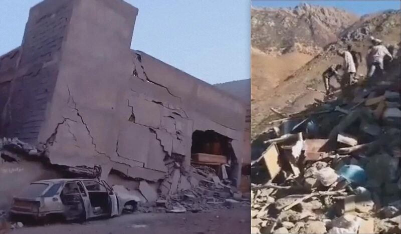 Click to enlarge morocco earthquake