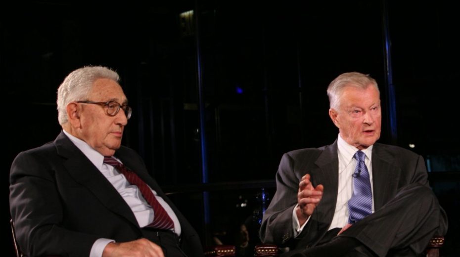 Henry Kissinger and Zbigniew Brzezinski
