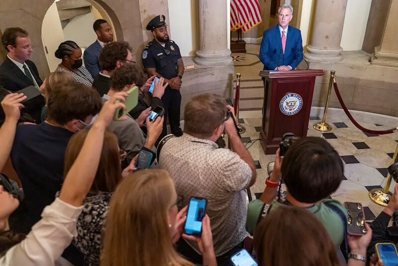 mccarthy impeachment inquiry announcement
