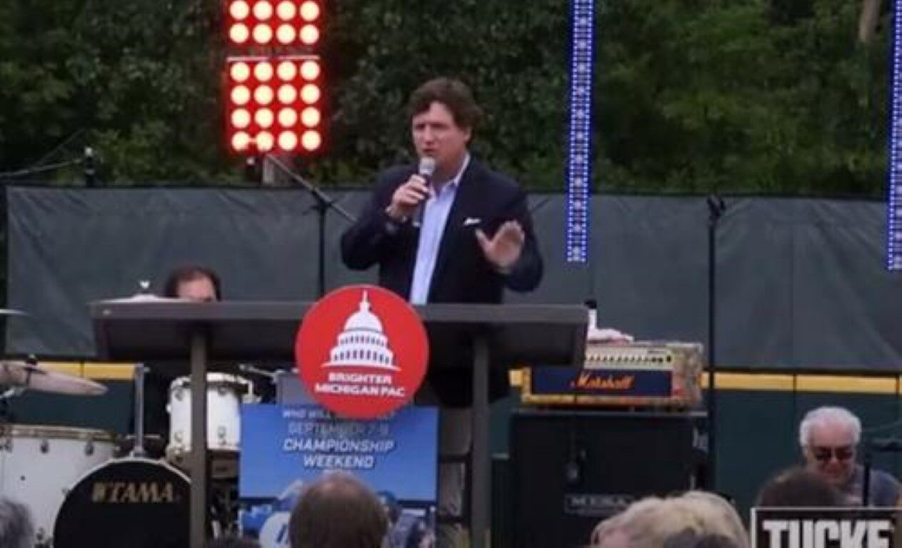 Click to enlarge tucker carlson live talk