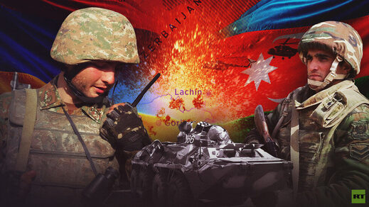 Armenia and Azerbaijan potential war russia border