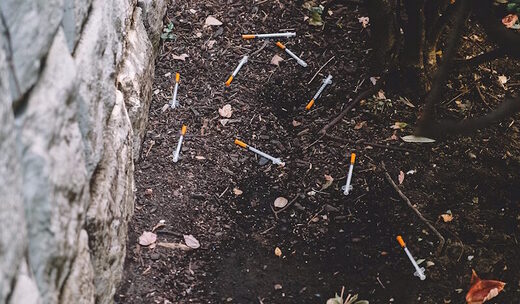 drug needles portland