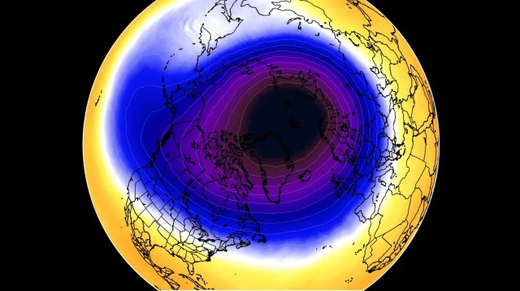 Click to enlarge typical polar vortex