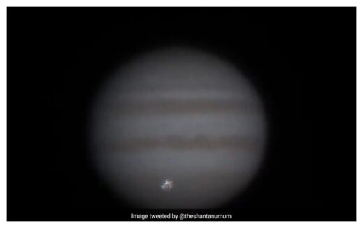 Fireball on Jupiter