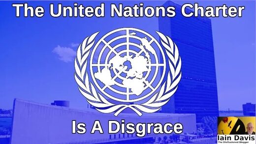 The United Nations charter is a disgrace
