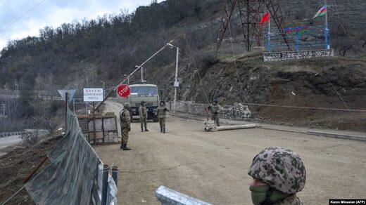 Click to enlarge checkpoint NAGORNO-KARABAKH armenia azerbaijan
