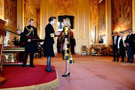 caroline dinenage princess royal anne
