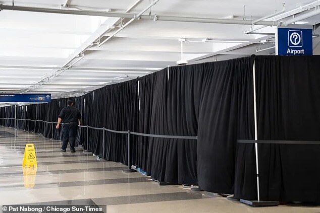 Click to enlarge Hundreds of migrants are being hidden