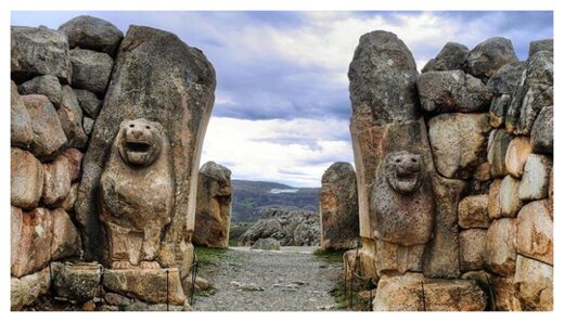 Lion Gate Hattuşa Capital of Hittite Empire, Çorum