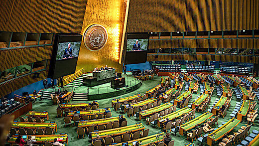 Click to enlarge UN Plenary
