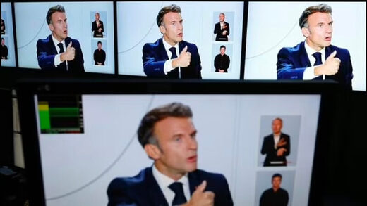 Click to enlarge Macron