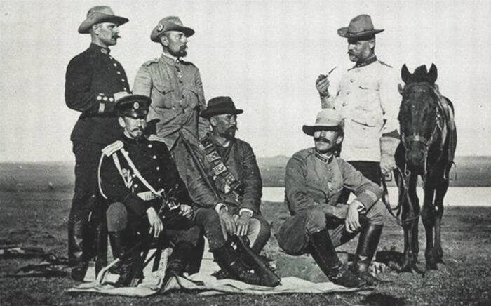 Russian volunteers in the Boer War