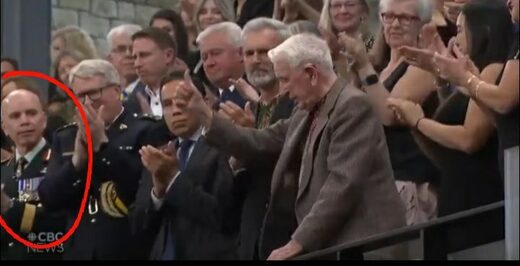 Canadian parliament salutes nazi