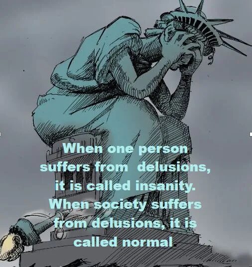 Click to enlarge Delusion and Sanity