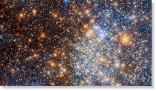 Click to enlarge hubble stars