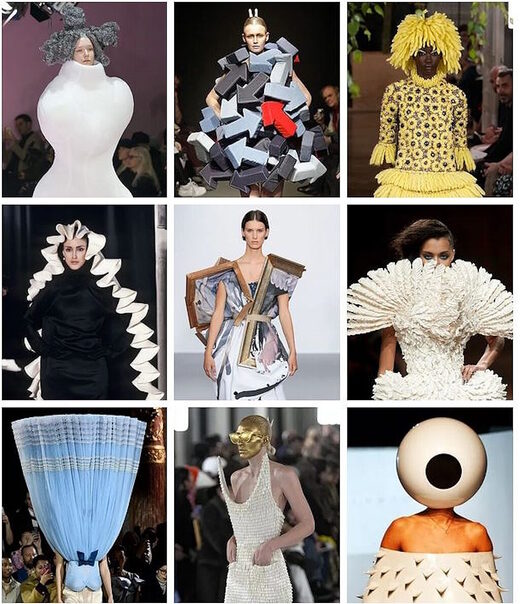ugly high fashion dresses