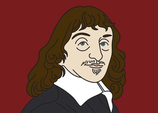 decartes cartoon