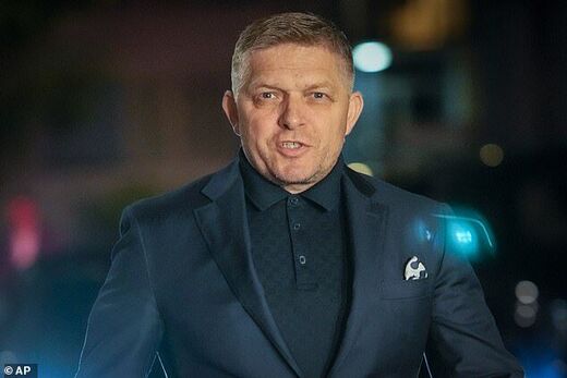 Click to enlarge Slovakia Prime Minister Robert Fico