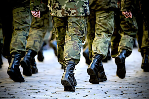 marching