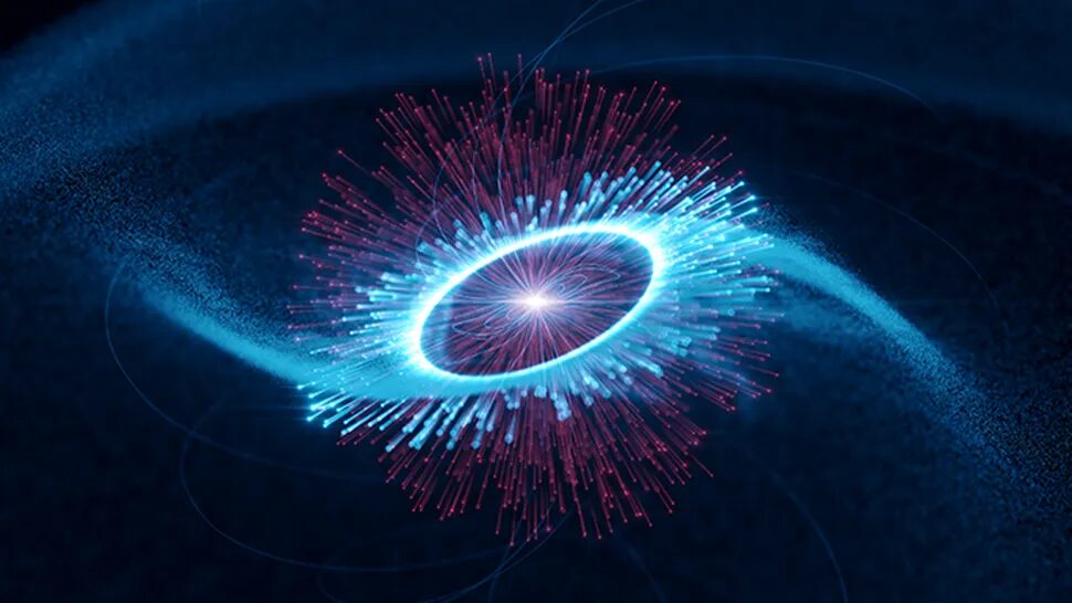 An illustration of the Vela pulsar
