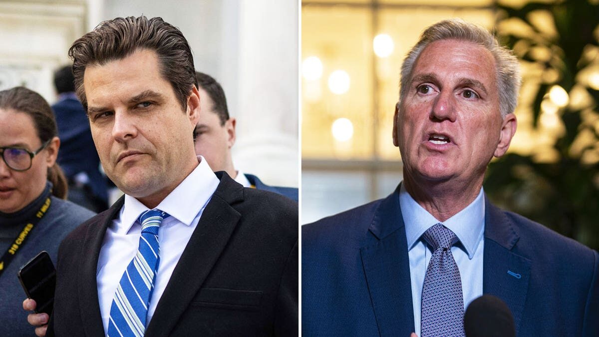 Click to enlarge gaetz mccarthy house speaker