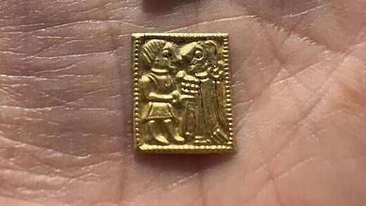 Click to enlarge gullglubber gold figures norway frey gerd pagans