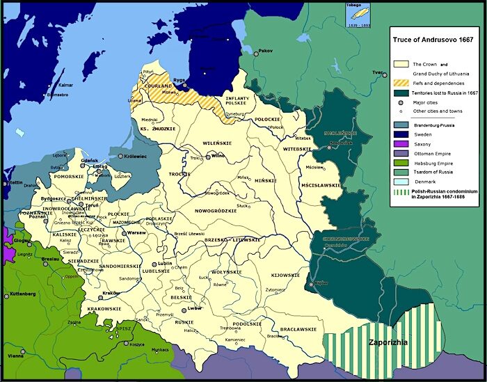 Click to enlarge Map 1667