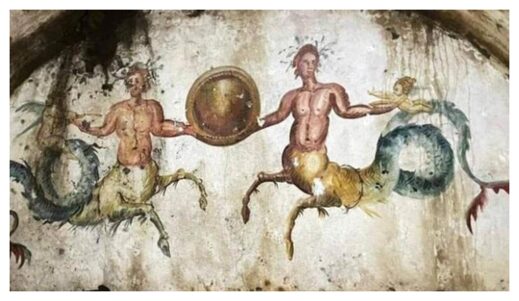 Click to enlarge Roman Frescoes