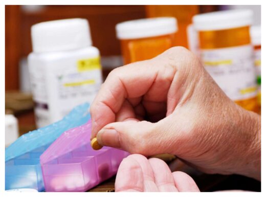 Click to enlarge Taking a Pill