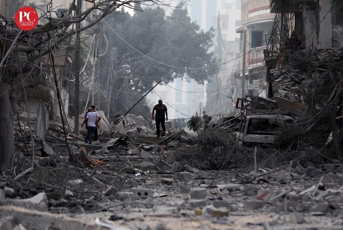 Click to enlarge israel bombs gaza october 2023