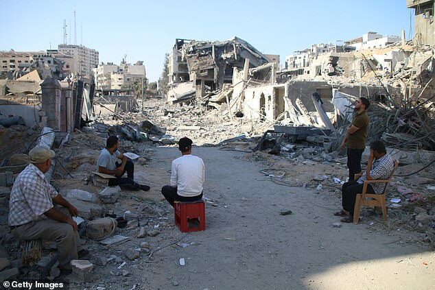 Click to enlarge gaza bombed october 2023