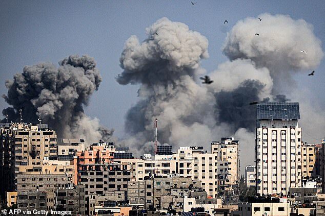 Click to enlarge israel gaza strikes O