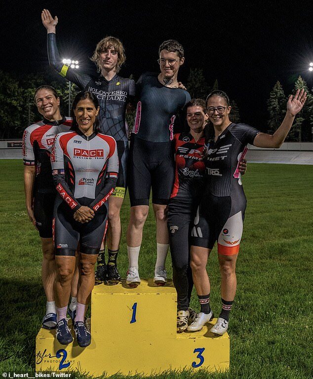 transgender male cyclist race