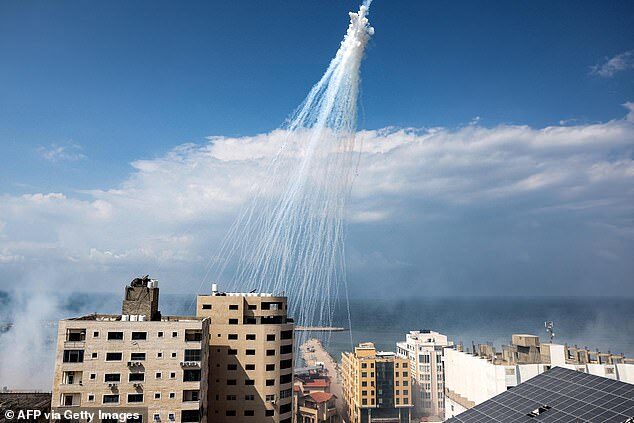 whiter phosphorus israel gaza war crime